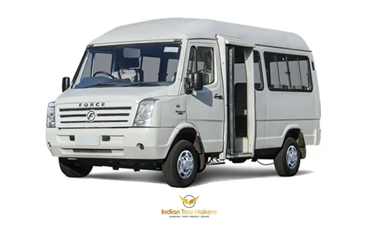 12 Seater Force Traveller for rent Kochi Tour